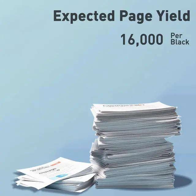 Alt view image 3 of 5 - Compatible Toner Cartridge Replacement for HP W9060 W9060MC Black High Capacity Toner Cartridge for Color Managed E55040 E55040DW E57540dn E57540C Printer (1 Black)