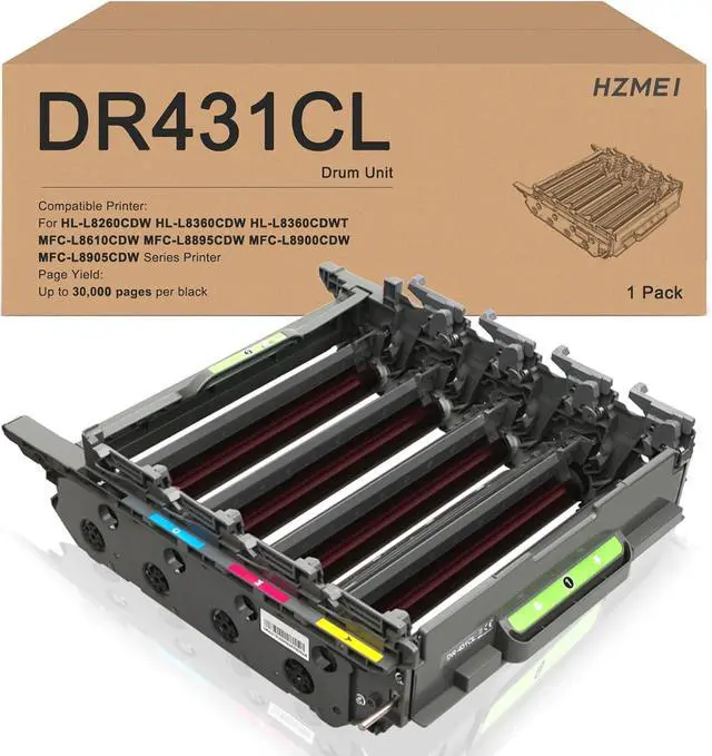 Main image of Ennovor DR431CL DR-431CL Drum Unit Replacement for Brother HL-L8260CDW HL-L8360CDW HL-L8360CDWT MFC-L8610CDW MFC-L8895CDW MFC-L8900CDW MFC-L8905CDW Series Printer(30,000 Pages,Not Toner)