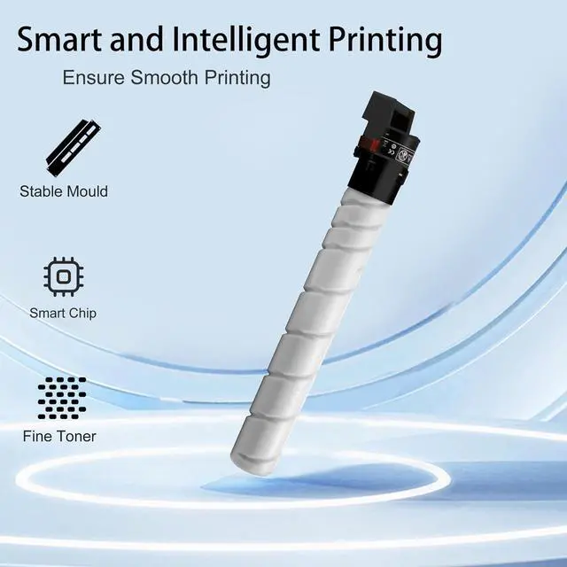 Alt view image 4 of 6 - Ennovor MS.R TN626 TN328 TN330 TN628 Toner Cartridge Compatible forTN626 Black Konica Minolta Bizhub C300i C360i C250i C7130i C450i C550i C650i(1 Pack)