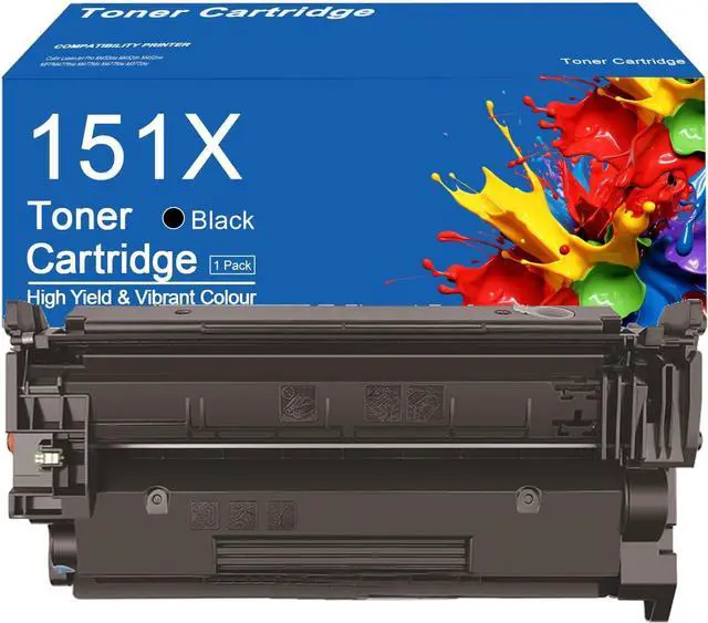 Main image of Compatible for 151X Toner Cartridges Replacement for HP 151X W1510X Toner Cartridge Work for HP Laserjet Pro 4003w 4003dw 4103fdn 4103fdw Printer, blue