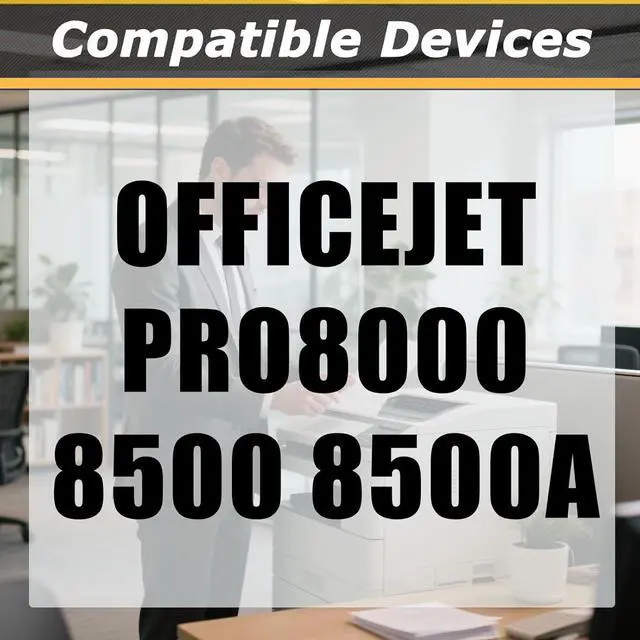 Alt view image 2 of 6 - Ennovor 940 C4900A C4901A Print Head, Compatible for HP OFFICEJET PRO8000 8500 8500A Printers  High Print Volume with Chip Combo Pack