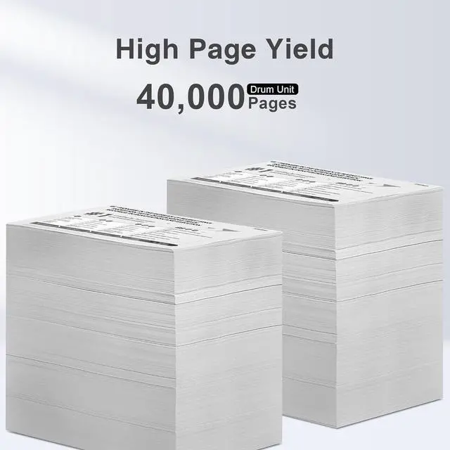 Alt view image 3 of 7 - B310 Drum Unit Replacement for Xerox B310 013R00690 Imaging Drum Unit for B305 B310 B315 Printer, 1x Black B310 Drum (40,000 Pages High Yield)