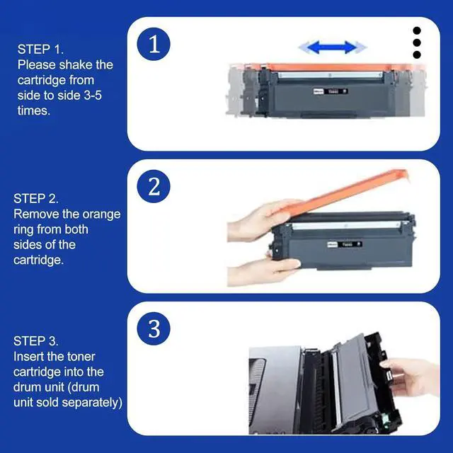 Alt view image 5 of 6 - 3 Pack TN326 Black Toner Cartridge Replacement for Brother HL-L8250CDN L8350CDW/CDWT L9200CDW/CDWT MFC-L8600CDW 9460CDN L8850CDW L8650CDW L9550CDW DCP-9050CDN 9270CDN L8400CDN L8450CDW Printer(3BK)