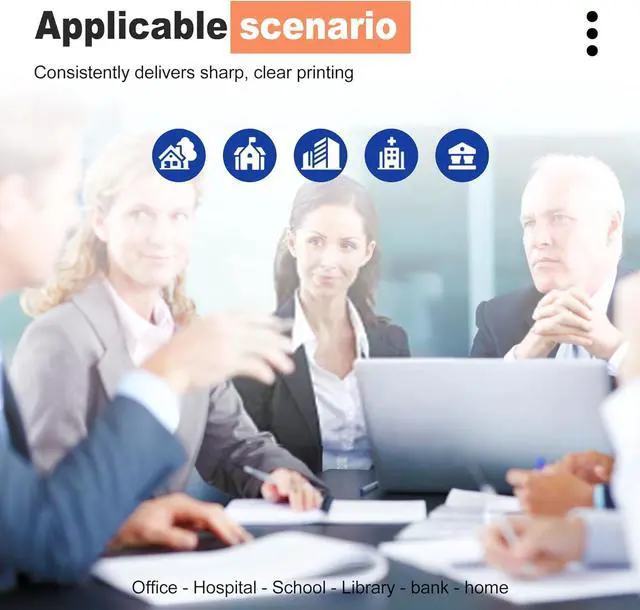 Alt view image 6 of 6 - 3 Pack TN326 Black Toner Cartridge Replacement for Brother HL-L8250CDN L8350CDW/CDWT L9200CDW/CDWT MFC-L8600CDW 9460CDN L8850CDW L8650CDW L9550CDW DCP-9050CDN 9270CDN L8400CDN L8450CDW Printer(3BK)