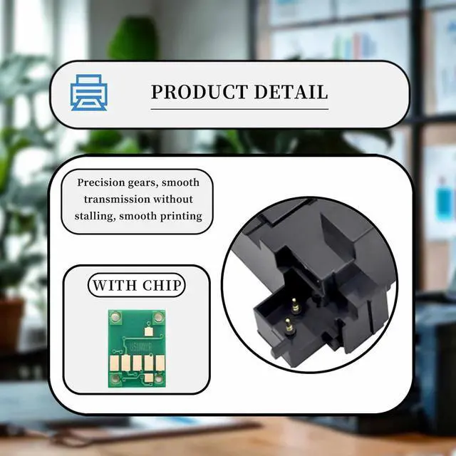 Alt view image 4 of 6 - 008R13325 Developer UnitCompatible for Xerox C310 C315 Printers C - Cyan