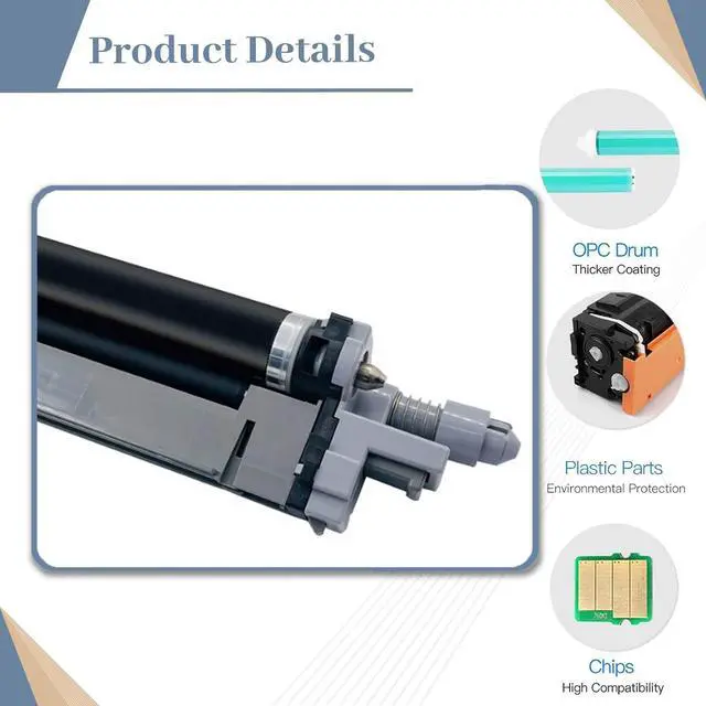 Alt view image 4 of 7 - Ennovor Compatible Drum Unit Replacement for Kyocera DK-8505 302LC93014, for TASKalfa 3050ci 3550ci 3551ci 4550ci 4551ci 5550ci 5551ci Printer (1-Pack Black)