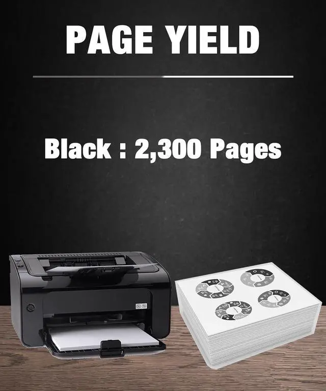 Alt view image 3 of 7 - Ennovor Compatible CE505A Black Toner Cartridge Replacement for HP 05A CE 505A for Laser-Jet Pro P2035 P2035N P2055 P2055dn P2055x P2056dn P2030 Laser Printer (5-Pack)