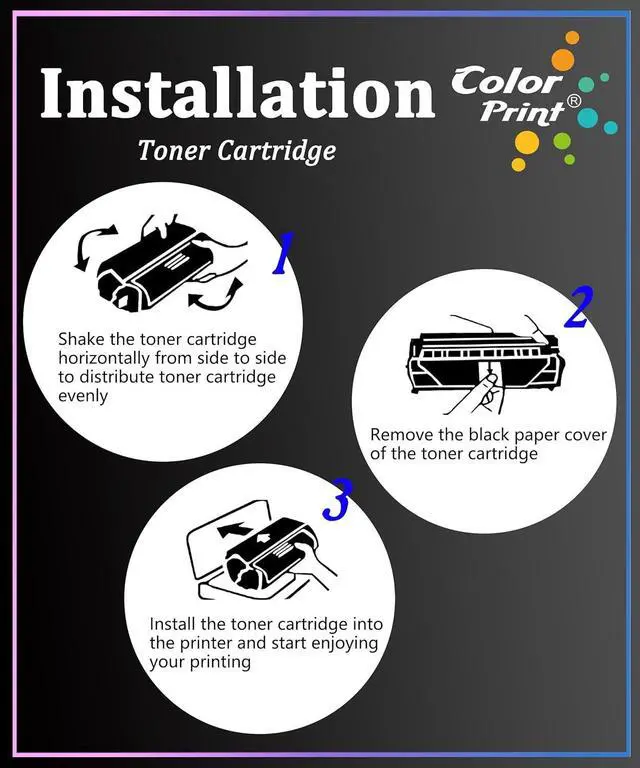 Alt view image 6 of 7 - Ennovor Compatible CE505A Black Toner Cartridge Replacement for HP 05A CE 505A for Laser-Jet Pro P2035 P2035N P2055 P2055dn P2055x P2056dn P2030 Laser Printer (5-Pack)