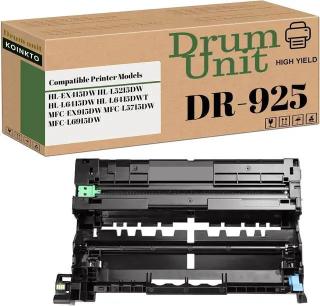 Main image of DR-925 DR925 Drum Unit Compatible for Brother HL-EX415DW HL-L5215DW HL-L6415DW HL-L6415DWT MFC-L5715DW MFC-L6915DW Printer (1-Pack Black)