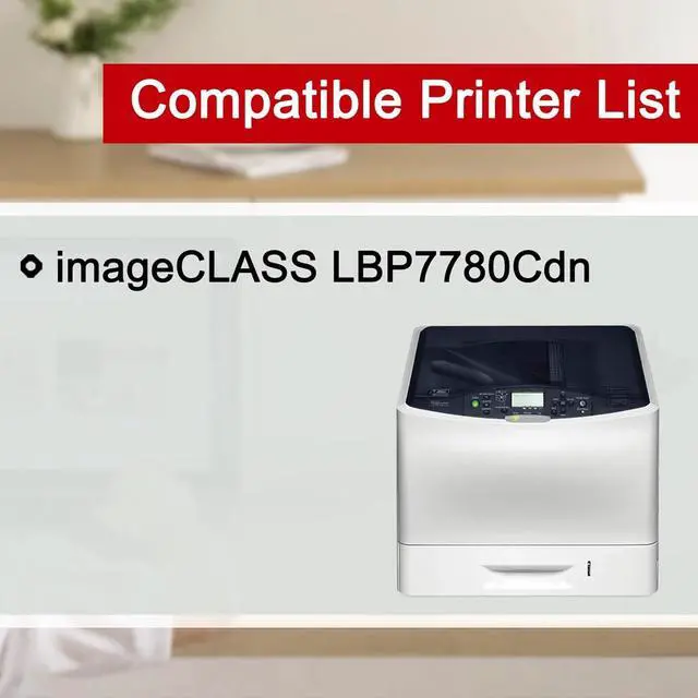 Alt view image 2 of 6 - Ennovor 1 Pack 332 6261B012 Magenta Toner Cartridge Compatible 332 Replacement for Canon 332 for Canon imageCLASS LBP7780Cdn Printer