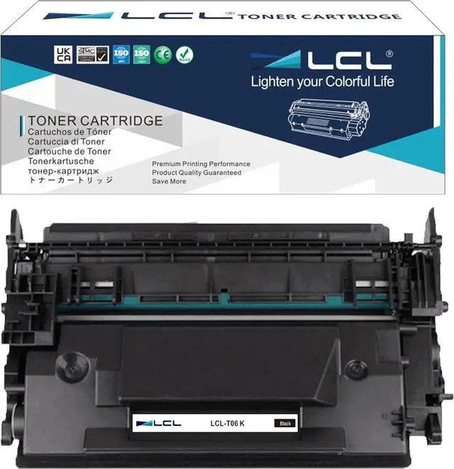 Main image of Ennovor LCL T06 Black Toner Cartridge Replacement for Canon T06 CNMT06 3526C001AA for Canon imageRUNNER 1643i 1643iF 1643P Printer, for Canon imageCLASS X MF1643i II 1643iF II Printer (1-Pack)