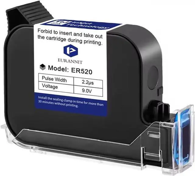 Main image of Ennovor Original Black Ink Cartridge 0.5inch, 42ml Quick Dry Solvent Ink Replacement for 260E Automatic Inkjet Coding Machine