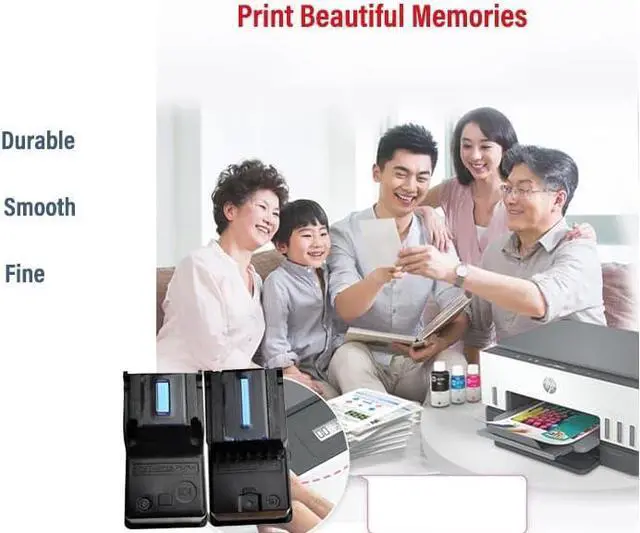 Alt view image 3 of 4 - Ennovor X4E75A M0H50A Print Head Ink Cartridge for HP Smart Tank 500 508 510 511 515 519 530 531 610 615 618 Tank Plus 550 570 650 Inkjet Printer