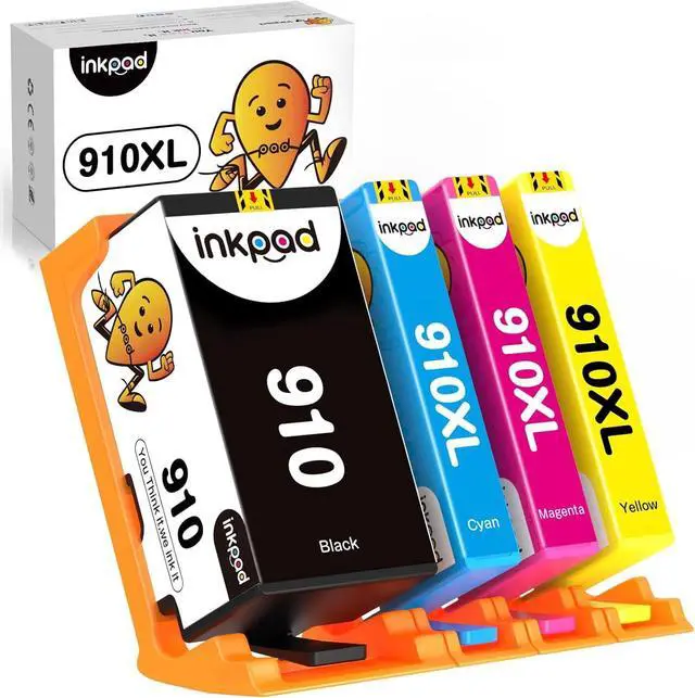 Main image of Ennovor Compatible 910XXL 910 XL Ink Cartridges Replacement for HP 910xl Ink Cartridges Combo Pack Work for HP OfficeJet 8010 8015 8022 Pro 8025e 8020 8025 8028 8030 8035 Printer 4-Pack