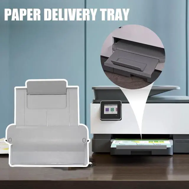 Alt view image 2 of 6 - Ennovor Paper Output Tray Replacement for HP OfficeJet Pro Printer 9010, 9012, 9015, 9016, 9018, 9019, 9010E, 9015E, 9016E, 9018E, 9013E, 9110B, 9130b, 9125e
