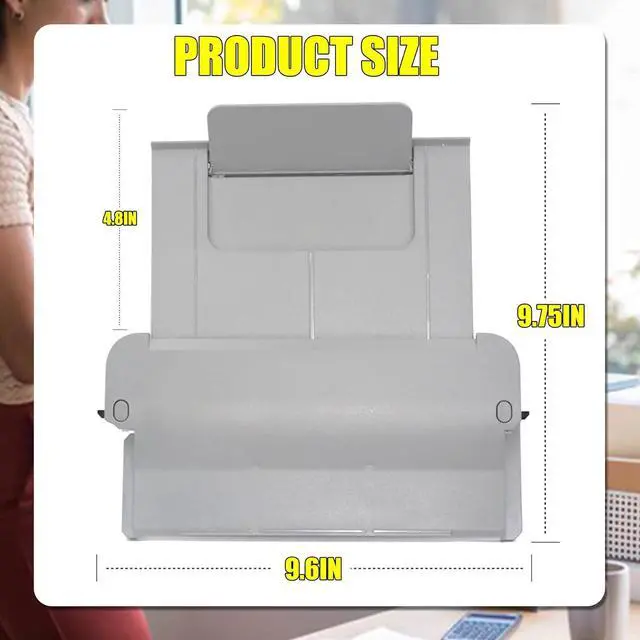 Alt view image 6 of 6 - Ennovor Paper Output Tray Replacement for HP OfficeJet Pro Printer 9010, 9012, 9015, 9016, 9018, 9019, 9010E, 9015E, 9016E, 9018E, 9013E, 9110B, 9130b, 9125e