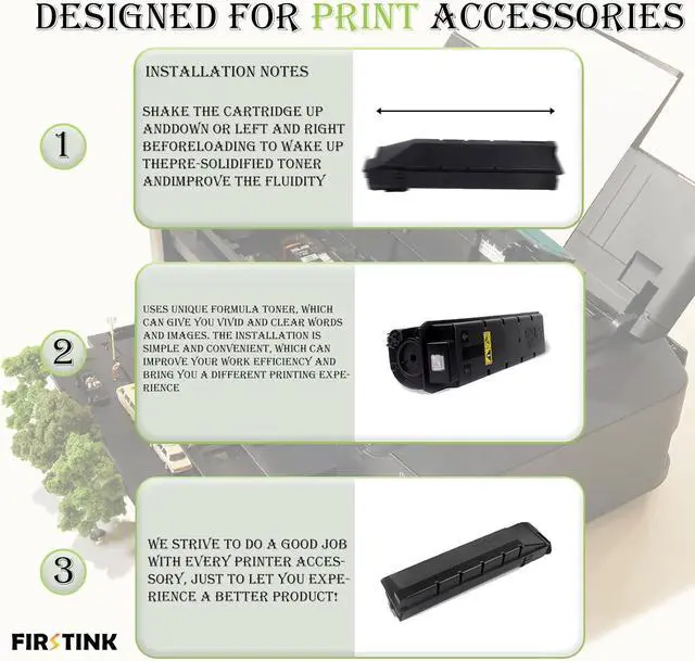 Alt view image 4 of 6 - Ennovor High Yield TK8507 Toner Cartridges TK-8507 Toner Cartridge Set Compatible for Kyocera TASKalfa 4550ci TASKalfa 4551ci TASKalfa 5550ci TASKalfa 5551ci Printer