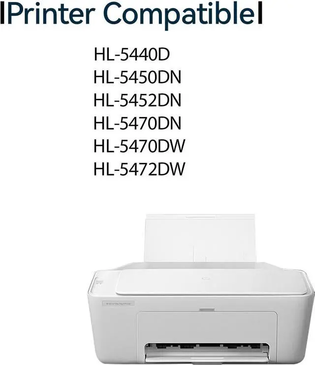 Alt view image 2 of 5 - Ennovor Fuser Assembly LU92-15001 Fuser Unit Use for Brother HL-5440D 5450DN 5452DN 5470DN 5470DW 5472DW 6180DW 6182DW 8710 8950 Printers (110V)
