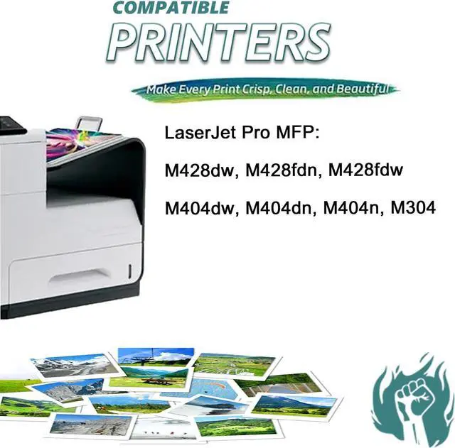 Alt view image 2 of 7 - Ennovor 59A Toner Cartridge Compatible for HP 59A CF259A Black Toner Cartridges High Yield Work for HP Laserjet Pro MFP M428dw M428fdn M428fdw M404dw M404dn M404n M304 Printers, 1 Pack