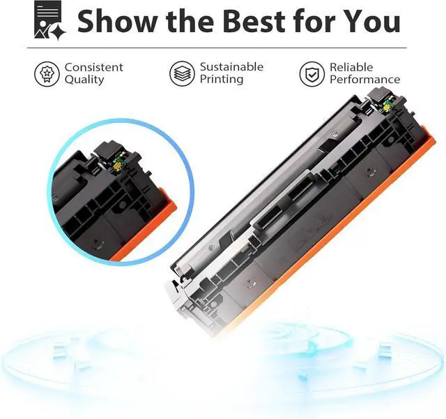 Alt view image 5 of 7 - Ennovor 128A Toner High Yield ( with Chip ) Replacement for HP 128A Toner Cartridges CE320A CE321A CE322A CE323A Color CM1415fn MFP CM1415fnw MFP CP1525n CP1525nw Series , 4 Pack