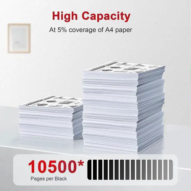 Alt view image 4 of 7 - Ennovor 041 Toner Cartridge 1-Pack Black 041 Toner Compatible Replacement for Canon imageCLASS LBP312dn BP312X MF525dw Printer