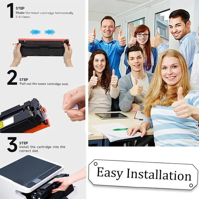 Alt view image 7 of 7 - Ennovor Compatible for HP 89A Toner Cartridge Replacement for CF289A Cartridge Fit for HP Laserjet Enterprise M528c M528z M507dn M507dng M507n M507x M528dn M528f Printers