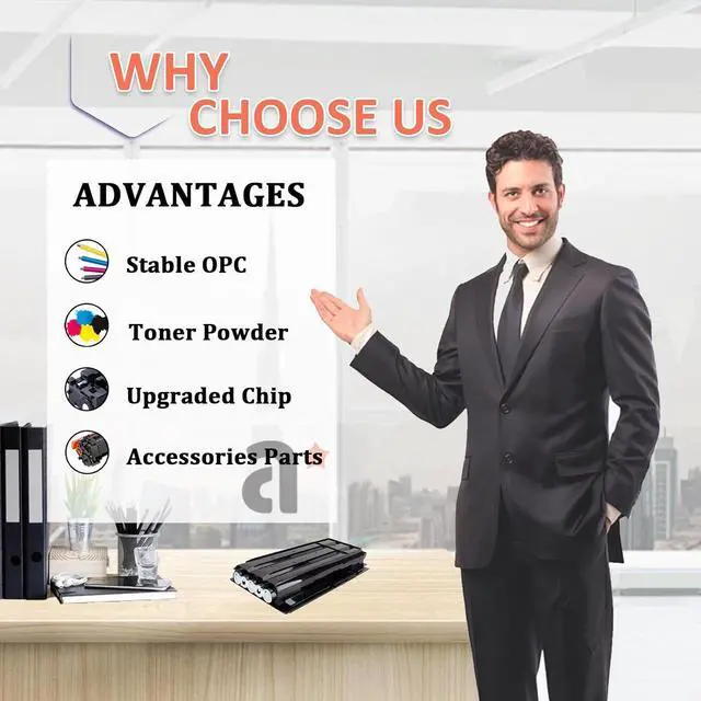 Alt view image 4 of 7 - Ennovor TK7109 Toner Cartridge Replacement for Kyocera TK7109 TK-7109 TK-7109K 1T02P80CS0 Toner Cartridges Compatible for Kyocera TASKalfa 3010i CS-3010i Printers, 1 Black