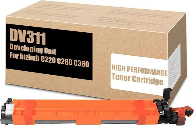 Main image of Ennovor Compatible Developer Unit Replacement for Konica Minolta DV311, Compatible for Bizhub C220 C280 C360 Printer Yellow Developer