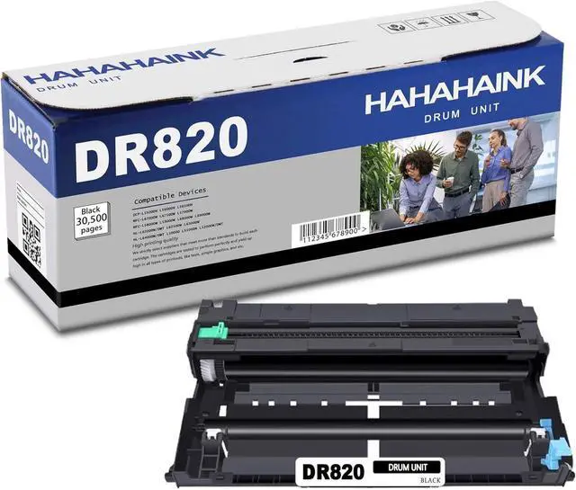 Main image of Ennovor Compatible Drum Unit Replacement for Brother DR820 Black to use with DCP-L5500DN L5600DN L5650DN MFC-L6700DW L6750DW L5700DW L5800DW L5900DW L6800DW L6900DW HL-L6200DW/DWT L6250DW L6300DW1PK