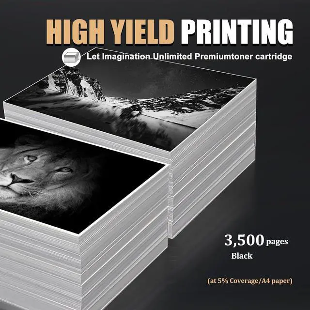 Alt view image 3 of 6 - Ennovor MLT-D115L Black Toner Cartridge (with Chip) Replacement Compatible for Samsung Xpress M2830DW M2880FW M2880XAC M2620 M2670 M2820 M2820DW M2870 M2870FW (1 Pack)