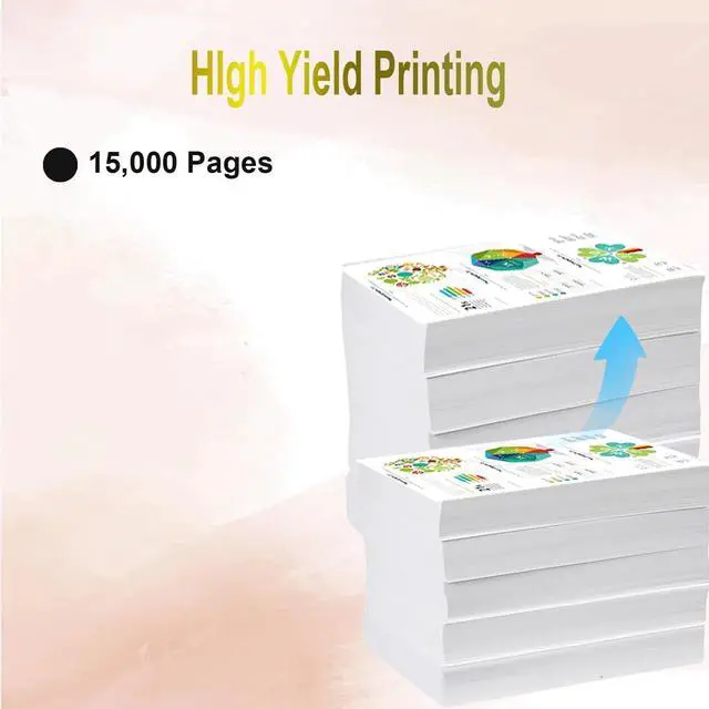 Alt view image 5 of 7 - Ennovor 55B1H00 High Yield Black Toner Cartridge  15,000 Pages, Smart Chip Compatible with MS331 MS331dn MS431 MS431dn MX331 MX331adn MX431 MX431adn Printers (1 Pack)