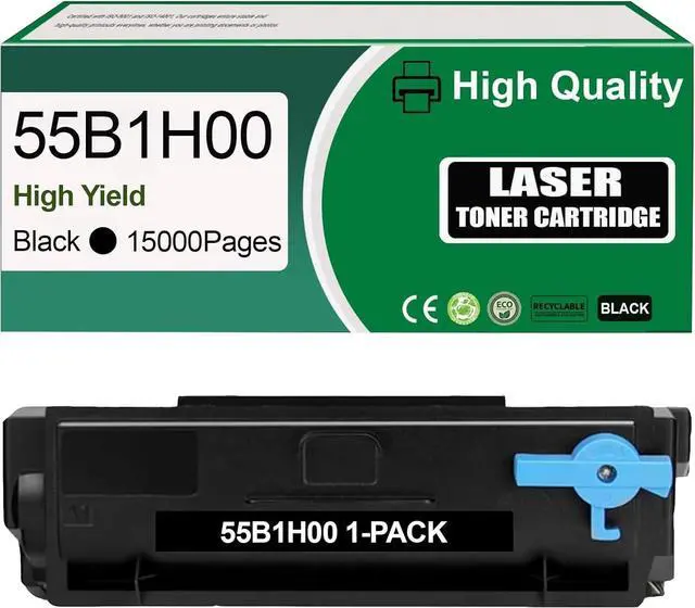 Main image of Ennovor 55B1H00 High Yield Black Toner Cartridge  15,000 Pages, Smart Chip Compatible with MS331 MS331dn MS431 MS431dn MX331 MX331adn MX431 MX431adn Printers (1 Pack)