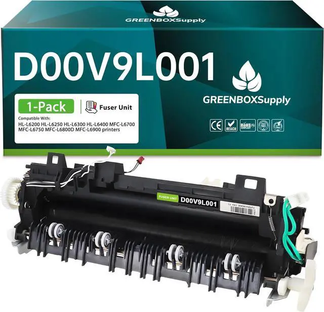 Main image of D00V9L001 Fuser Replacement for D00V9L001 D008AK001 D01SE6001 Fuser Unit Compatible for Brother HL-L6200 HL-L6250 HL-L6300 HL-L6400 MFC-L6700 MFC-L6750 Printers,1 Pack D00V9L001 Fuser Unit (110V/120V)
