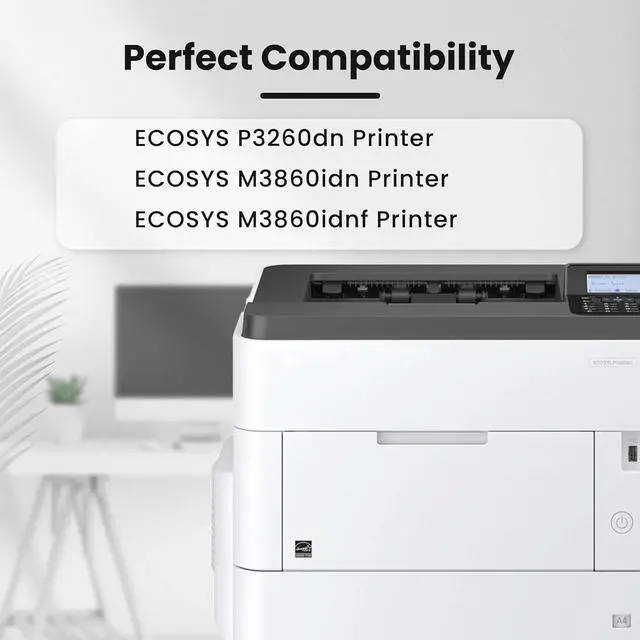 Alt view image 2 of 7 - Ennovor TK-3202 TK3202 1T02WF0US0 Black Toner Cartridge Compatible for Kyocera TK-3202 TK3202 Toner for ECOSYS P3260dn M3860idn M3860idnf Printer Cartridge - 2 Pack TK-3202 TK3202 Black