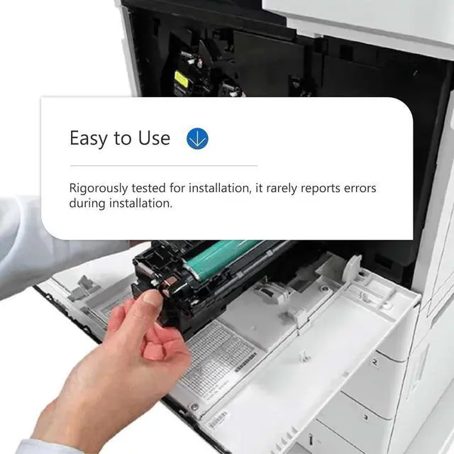 Alt view image 6 of 7 - Ennovor 206A Cyan Toner Cartridge W2111A Replacement for HP 206A Color Laserjet Pro MFP M283fdw M283cdw M283 M283fdn M282nw Pro M255 M255nw M255dw M255dn M256 Printer Ink 1-Pack
