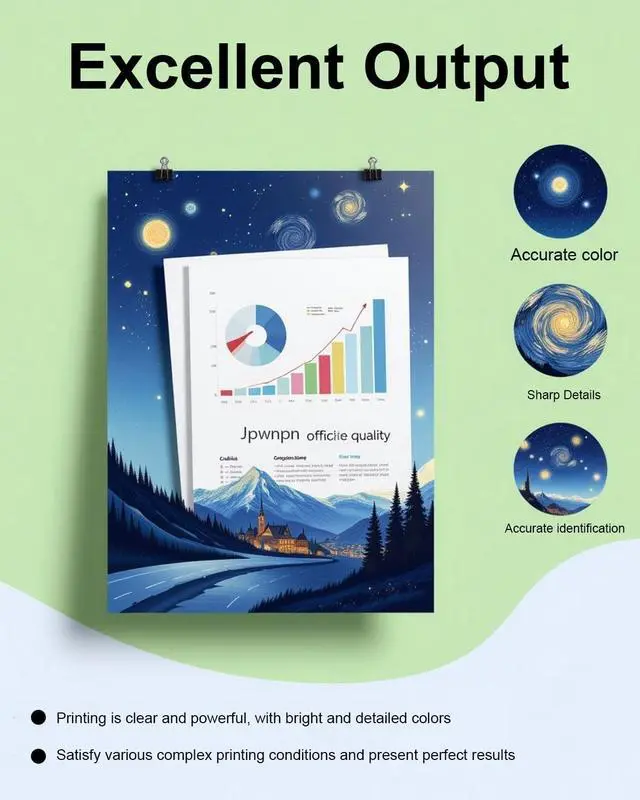 Alt view image 5 of 6 - 58D1000 Black Toner Cartridge High Yield Replacement for Lexmark 58D1000 for MS725 MS821 MS822 MS823 MS825 MS826 MX721 MX722 MX725 MX822 MX826 Printer (1-Pack, Black)