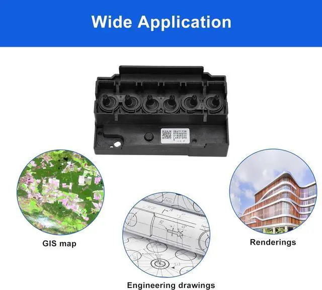 Alt view image 6 of 6 - Ennovor Ademon Upgrade L1800 DTF Printhead Replacement for L1800 L1800D R1390 R1400 R1430 R1500W R260 R270 R330 DTF Printer Accessories, Easy Installation
