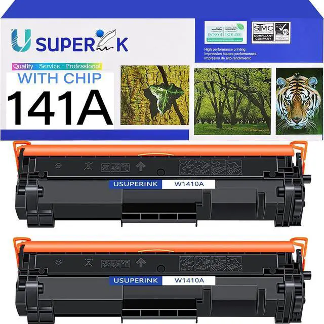 Main image of Ennovor W1410A Compatible Replacement for HP 141A Black Toner Cartridge use for Laser Jet Pro M110w MFP M140w M139w(not use for M139we, M140we, M110we,2 Pack)