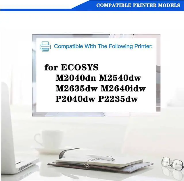 Alt view image 2 of 7 - DV-1152 DV1152 302RV93030 Developer Unit Replacement Compatible for Kyocera ECOSYS M2040dn M2540dw M2635dw M2640idw P2040dw P2235dw Printer, High Yield 100,000 Pages 2Pack