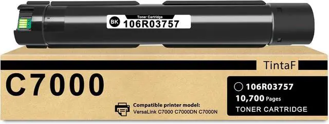 Main image of Ennovor C7000 Toner Cartridge Replacement for Xerox 106R03757 Remanufactured Black Toner Cartridge for VersaLink C7000 C7000DN C7000N Printer (10,700 Pages, 1x Black)