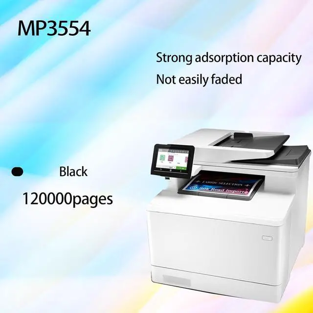 Alt view image 3 of 7 - Ennovor MP3554 Drum Unit Compatible for Ricoh MP 2554SP 2555MP 3054SP 3055 3554SP 3555 Printer, High Yield 120000 Pages, Clear Printing (Black*1)