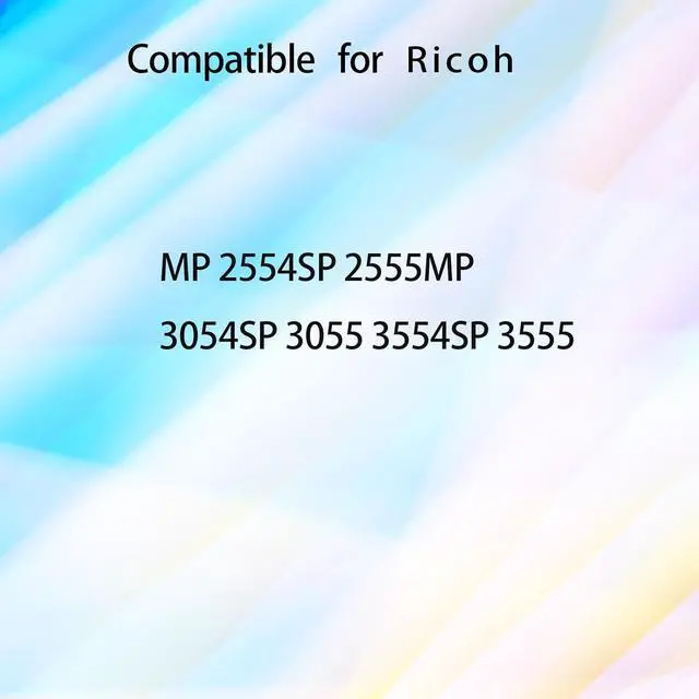 Alt view image 2 of 7 - Ennovor MP3554 Drum Unit Compatible for Ricoh MP 2554SP 2555MP 3054SP 3055 3554SP 3555 Printer, High Yield 120000 Pages, Clear Printing (Black*1)