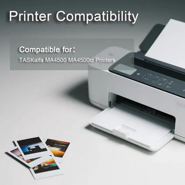 Alt view image 2 of 6 - Ennovor TK5417 TK-5417 Toner Cartridge Set (BK/C/M/Y) TK-5417K TK-5417C TK-5417M TK-5417Y Cartridge Compatible for Kyocera TASKalfa MA4500ci PA4500ci Printer,4-Pack