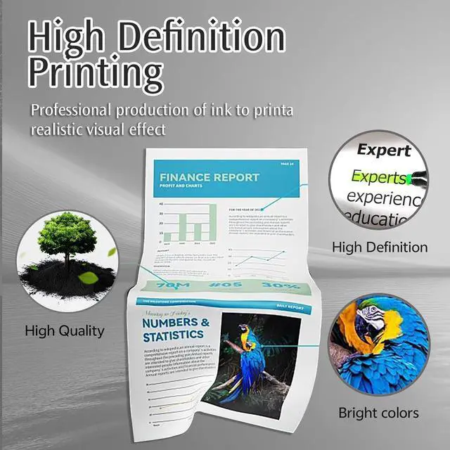 Alt view image 4 of 6 - Ennovor TK5417 TK-5417 Toner Cartridge Set (BK/C/M/Y) TK-5417K TK-5417C TK-5417M TK-5417Y Cartridge Compatible for Kyocera TASKalfa MA4500ci PA4500ci Printer,4-Pack