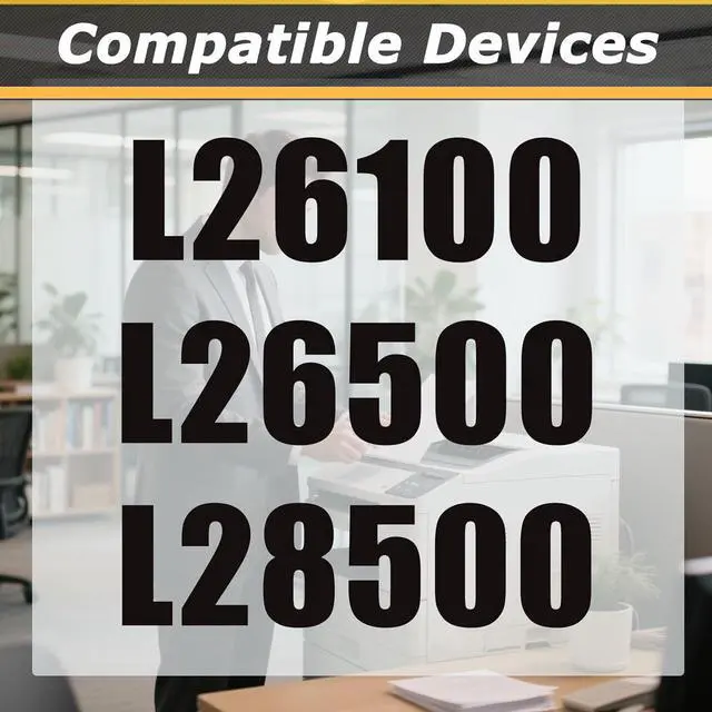 Alt view image 2 of 6 - Ennovor 792 CN702A CN703A CN704A Print Head Printhead, Compatible for HP L26100 L26500 L28500 Printers  High Print Volume with Chip CN702A