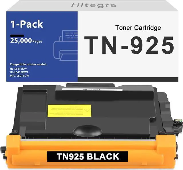 Main image of Ennovor Compatible TN925 TN-925 Toner Cartridge 1-Pack Replacement for Brother TN-925 Black Toner Work with HL-L6415DW HL-L6415DWT MFC-L6915DW Printer Toner, 1-Pack for 25,000 Pages