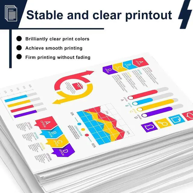 Alt view image 3 of 5 - Ennovor 305A Toner Cartridge 4 Pack Replacement for HP 305A Black Cyan Magenta Yellow Pro 300 M351, MFP M375 Series; Pro 400 M451, MFP M475 Series | CE410A CE411A CE412A CE413A