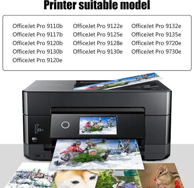 Alt view image 2 of 7 - NoahArk 2 Packs 936XL 936 (with Chip) Compatible Ink Cartridges Replacement for HP 936XL 936 for OfficeJet Pro 9110b 9117b 9120b 9130b 9120e 9122e 9125e 9128e 9130e 9132e 9135e 9720e 9730e (2 Black)