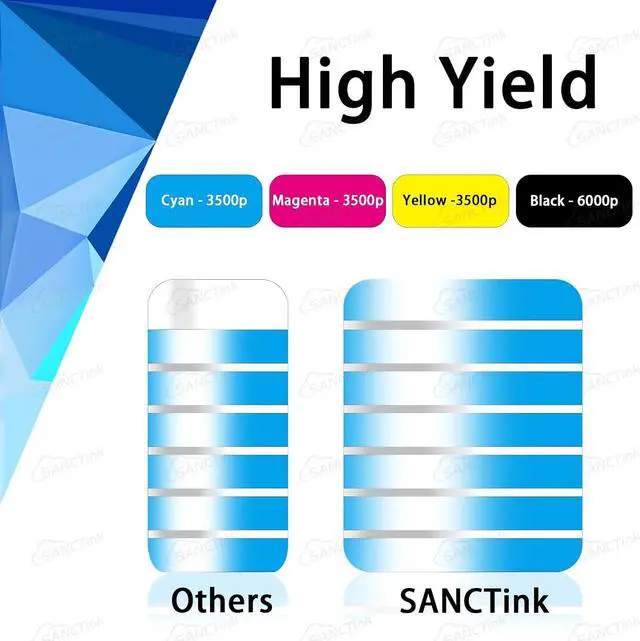 Alt view image 3 of 6 - Ennovor C241XK0 C241XC0 C241XM0 C241XY0 Extra High Yield Toner Cartridge Compatible for Lexmark C2325 C2425 C2535 MC2325 MC2425 MC2535 MC2640 Laser Printer (C/M/Y/BK,4-Pack)