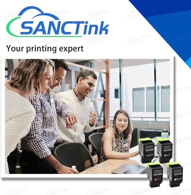 Alt view image 6 of 6 - Ennovor C241XK0 C241XC0 C241XM0 C241XY0 Extra High Yield Toner Cartridge Compatible for Lexmark C2325 C2425 C2535 MC2325 MC2425 MC2535 MC2640 Laser Printer (C/M/Y/BK,4-Pack)